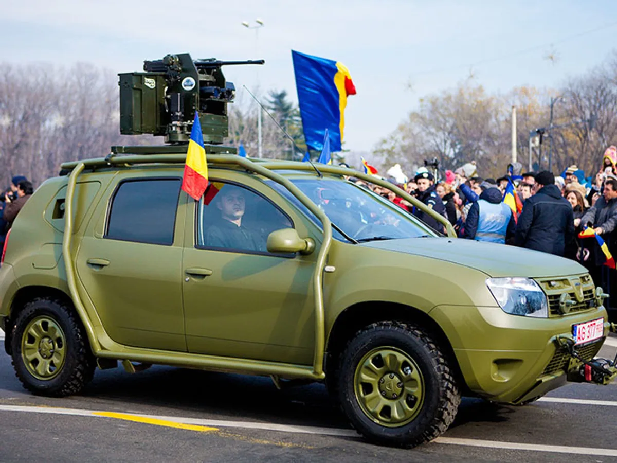 Duster превратили в армейский броневик