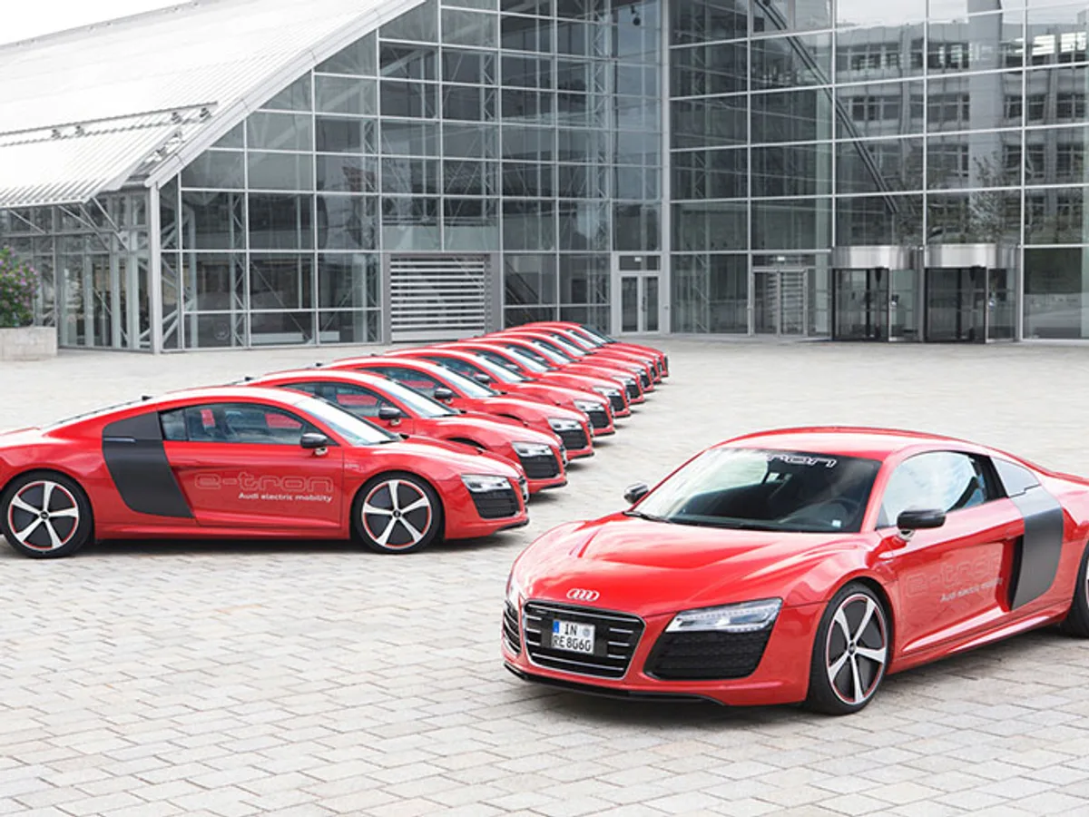 Audi начнет производство электромобиля R8 e-tron 