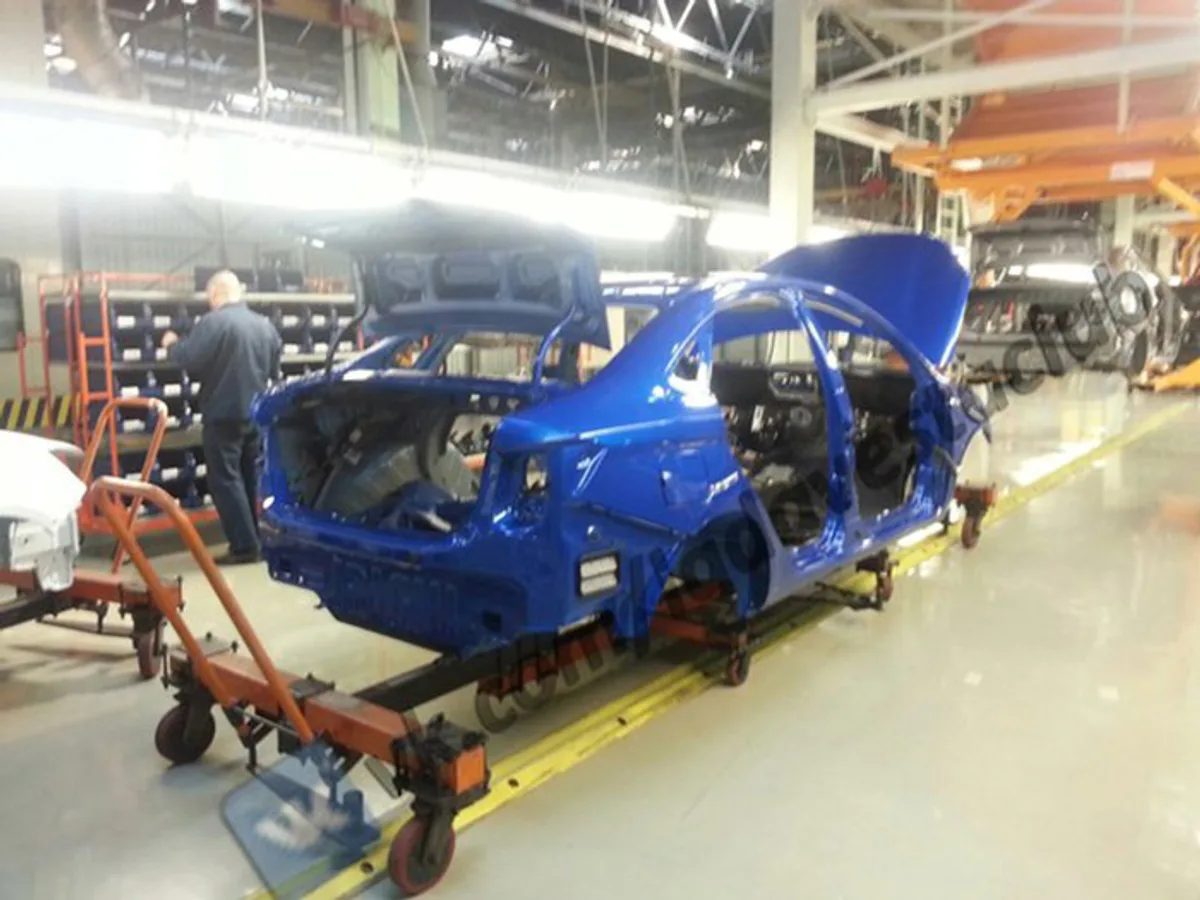 ИжАвто приступило к окраске кузовов Lada Vesta