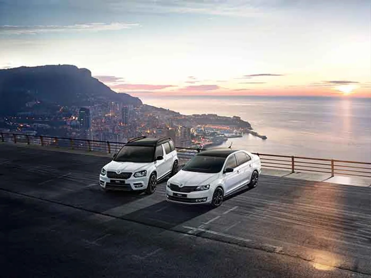 Skoda в России начала принимать заказы на Rapid и Yeti серии Monte Carlo