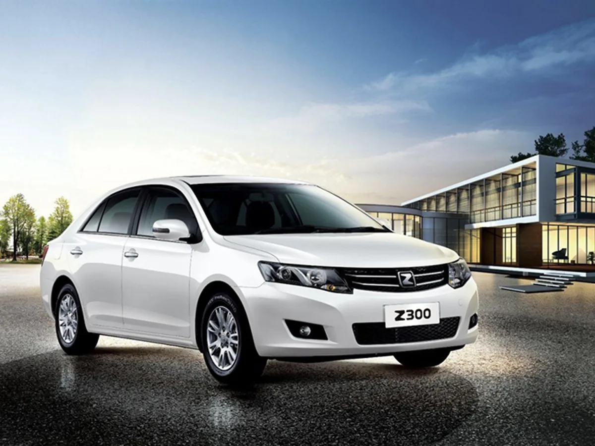Китайская Zotye объявила российские цены на седан Z300