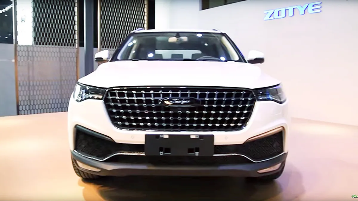 Zotye готовится к премьере своего флагманского внедорожника