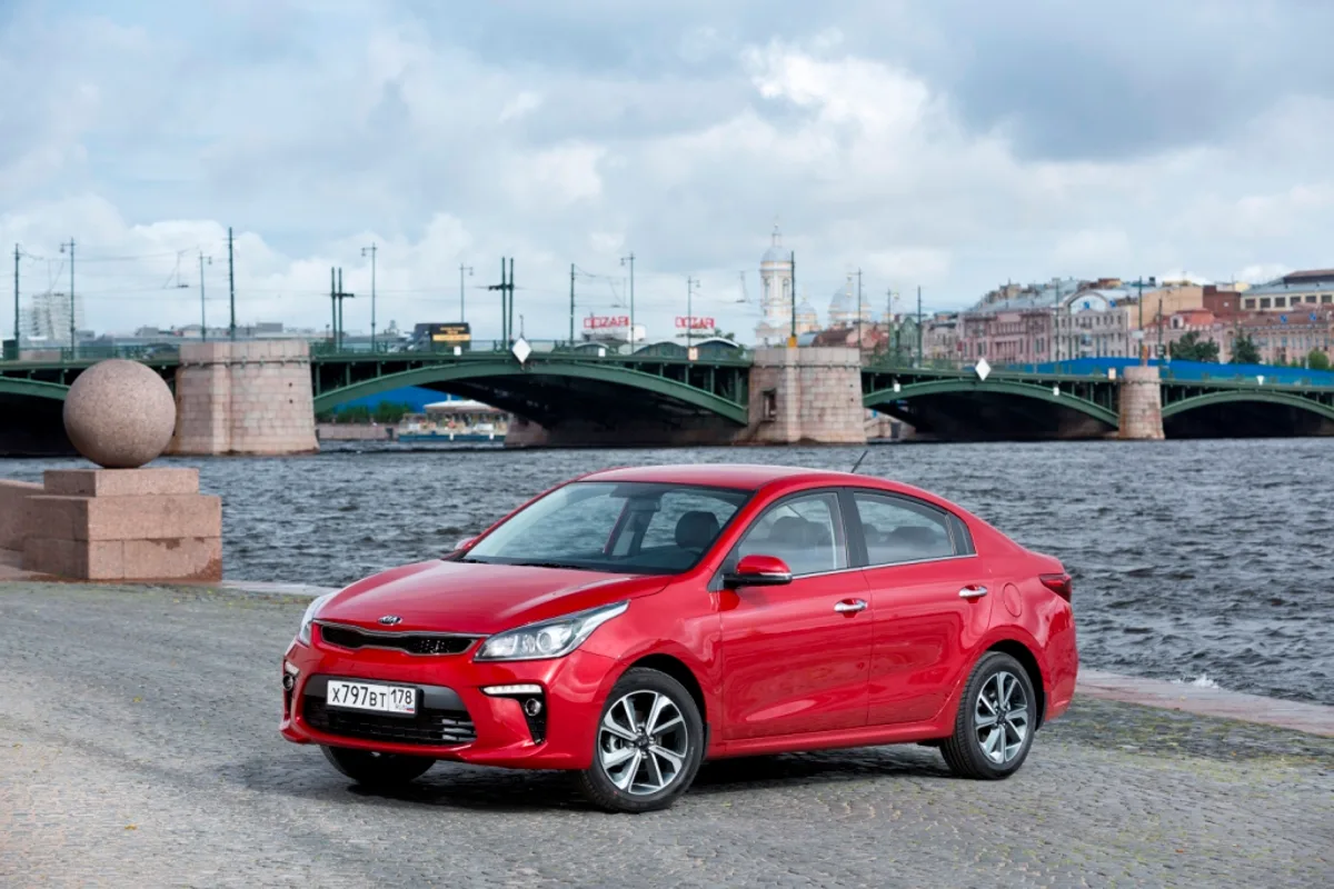 KIA Rio стала самой продаваемой иномаркой в России