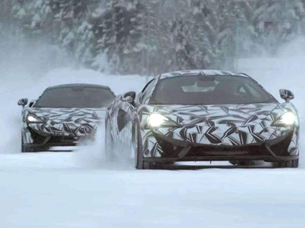McLaren показал работу купе 570 в экстремальных условиях