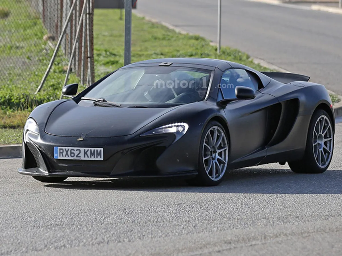 McLaren готовит открытую версию суперкара 675LT