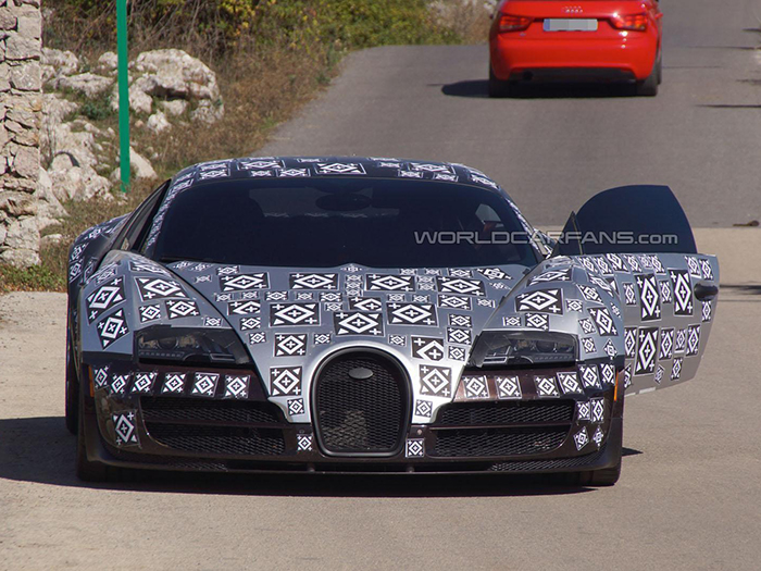 Bugatti тестирует наследника Veyron