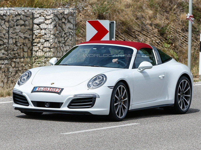 Новый Porsche 911 Targa лишился маскировки