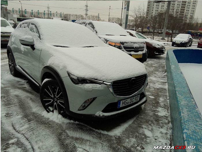 Mazda привезла кроссовер CX-3 в Россию