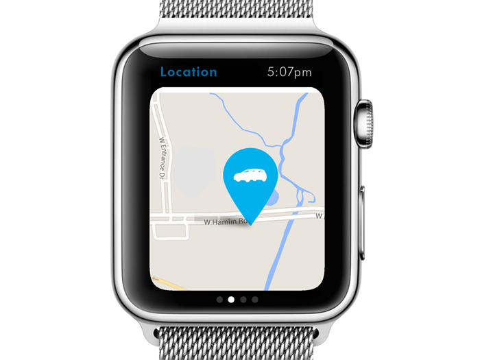 Volkswagen разработал приложение для Apple Watch