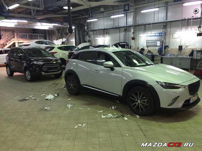Mazda привезла кроссовер CX-3 в Россию