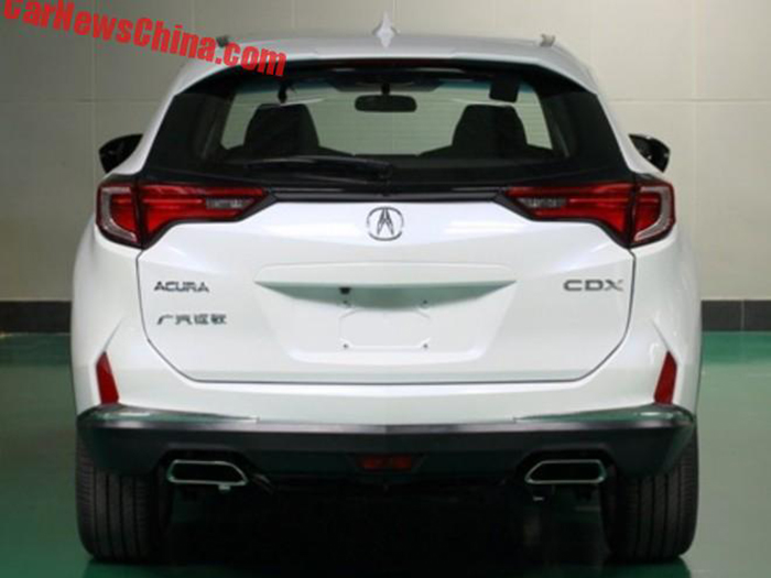 Рассекречен компактный кроссовер Acura CDX