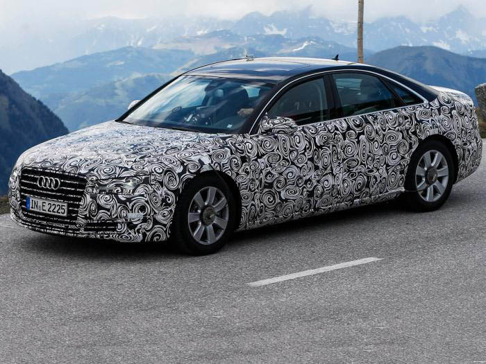 Новый Audi A8 сможет видеть пешеходов