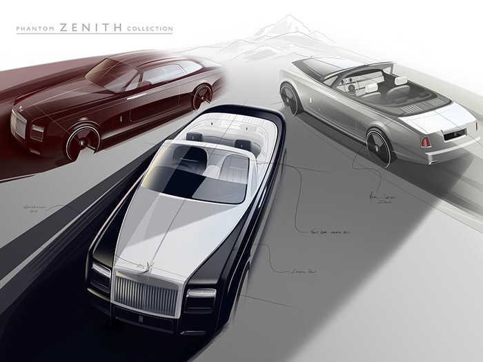 Rolls-Royce представил финальную серию купе и кабриолета Phantom