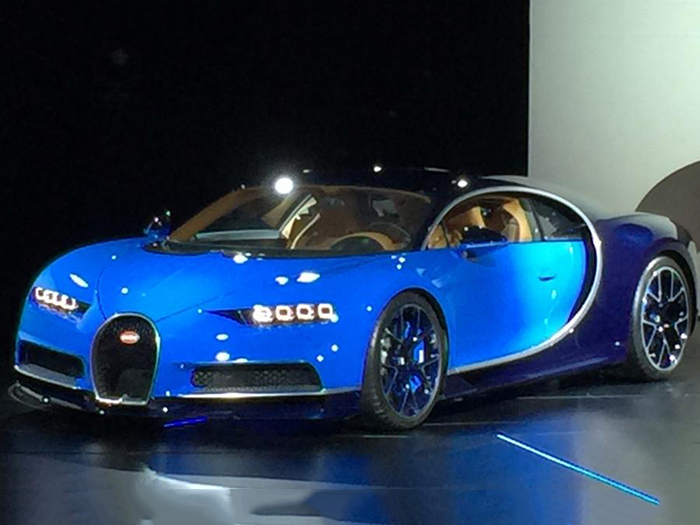 Bugatti Chiron может получить гибридную версию