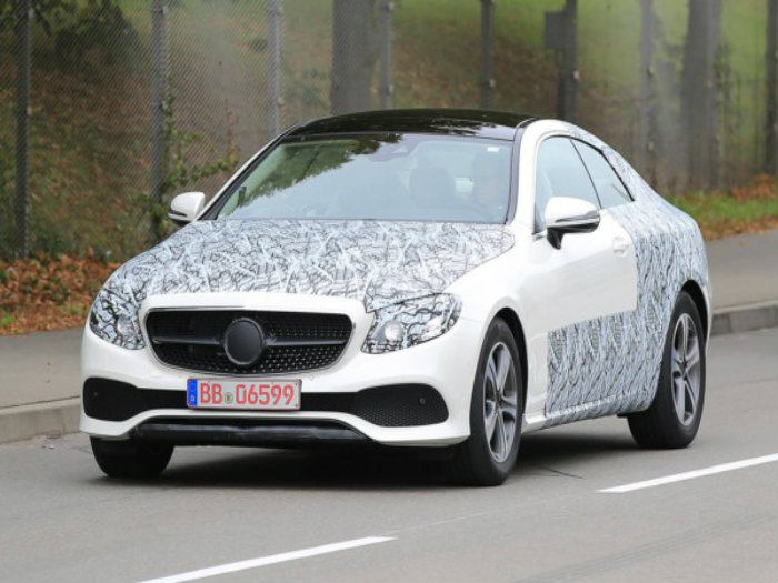 Фотошпионы разместили в сети снимки нового купе от Mercedes-Benz