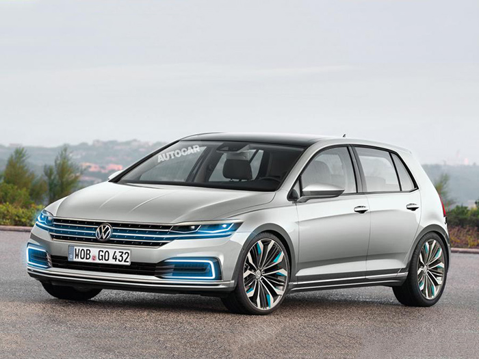 Новый Volkswagen Golf представят в 2016 году