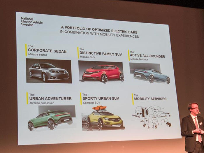 Saab выпустит пять новых моделей