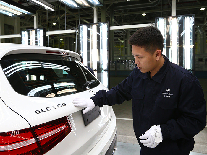 Mercedes-Benz GLC начали собирать в Китае