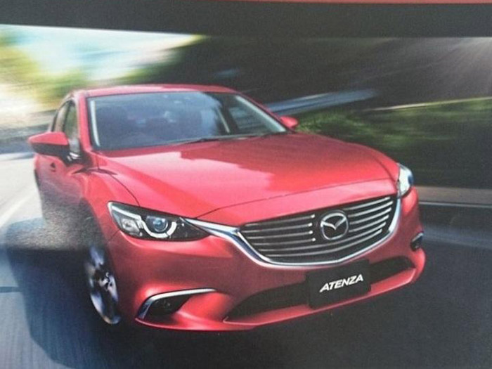 Обновленная Mazda6 – первые изображения