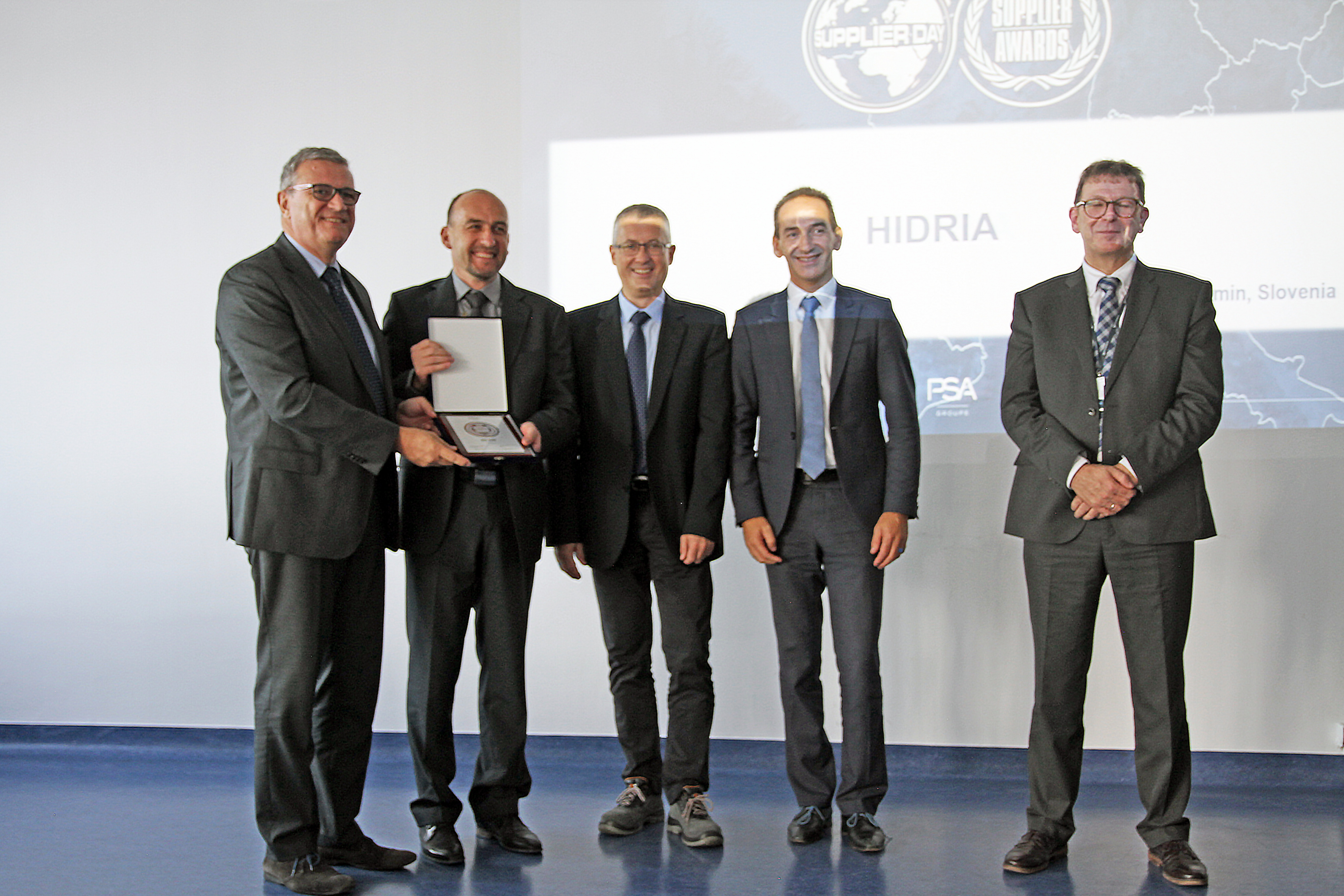 Hidria признана лучшим поставщиком группы PSA Peugeot Citroen Opel