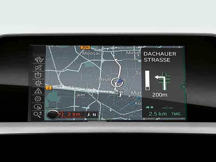 Навигационная система войдет в базовое оснащение автомобилей BMW 