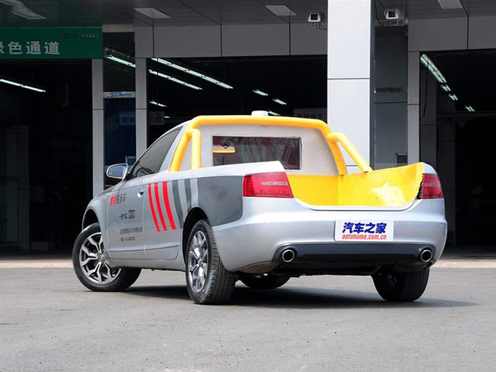 Китайцы превратили Audi A6 в пикап