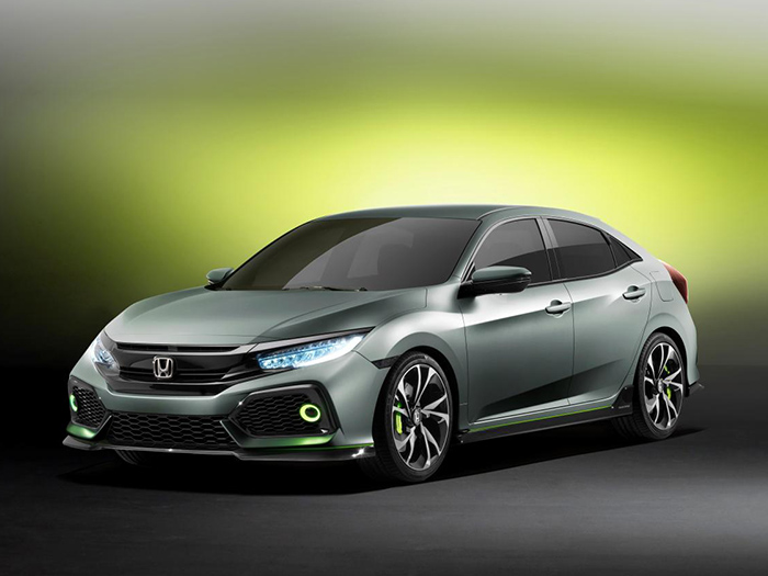 Honda рассекретила концепт нового хэтчебка Civic 