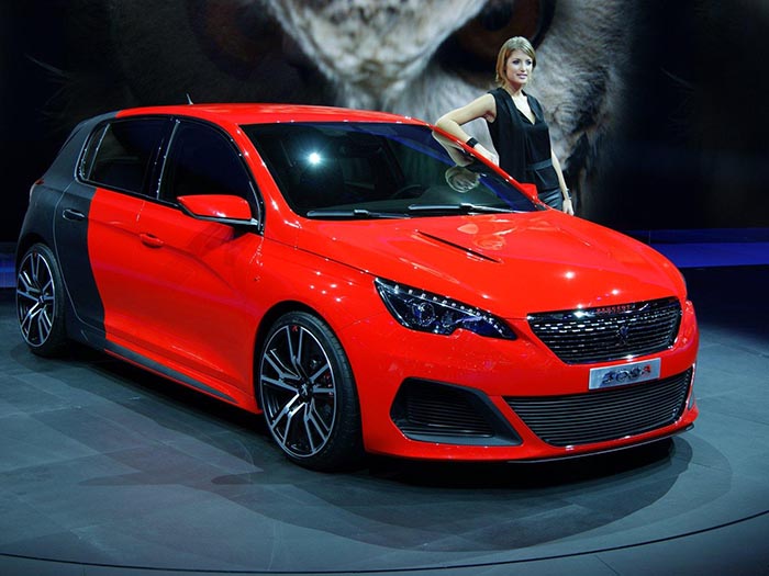 Peugeot показал конкурента VW Golf R и Honda Civic Type-R