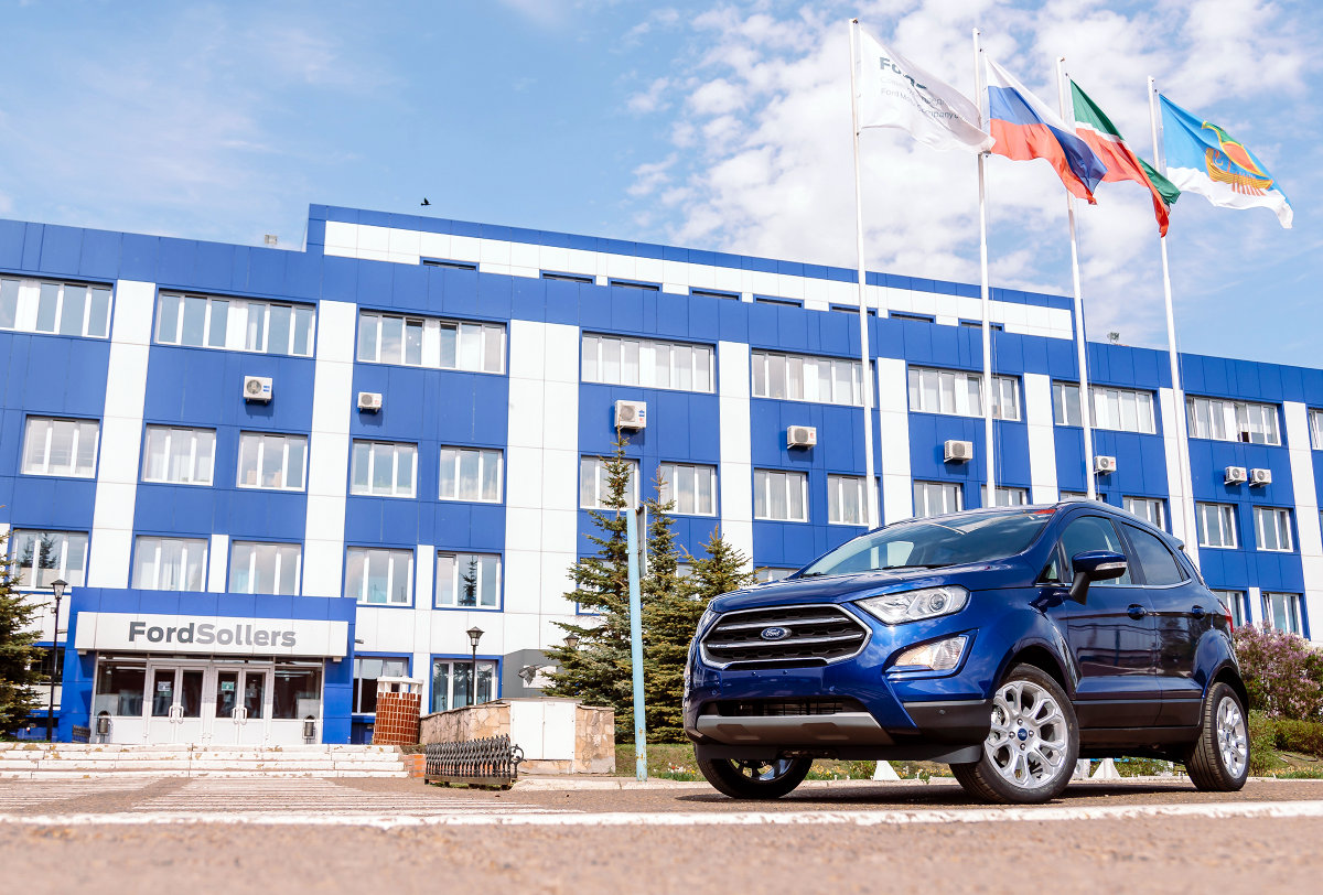 В России произведен юбилейный 20 000-й Ford EcoSport