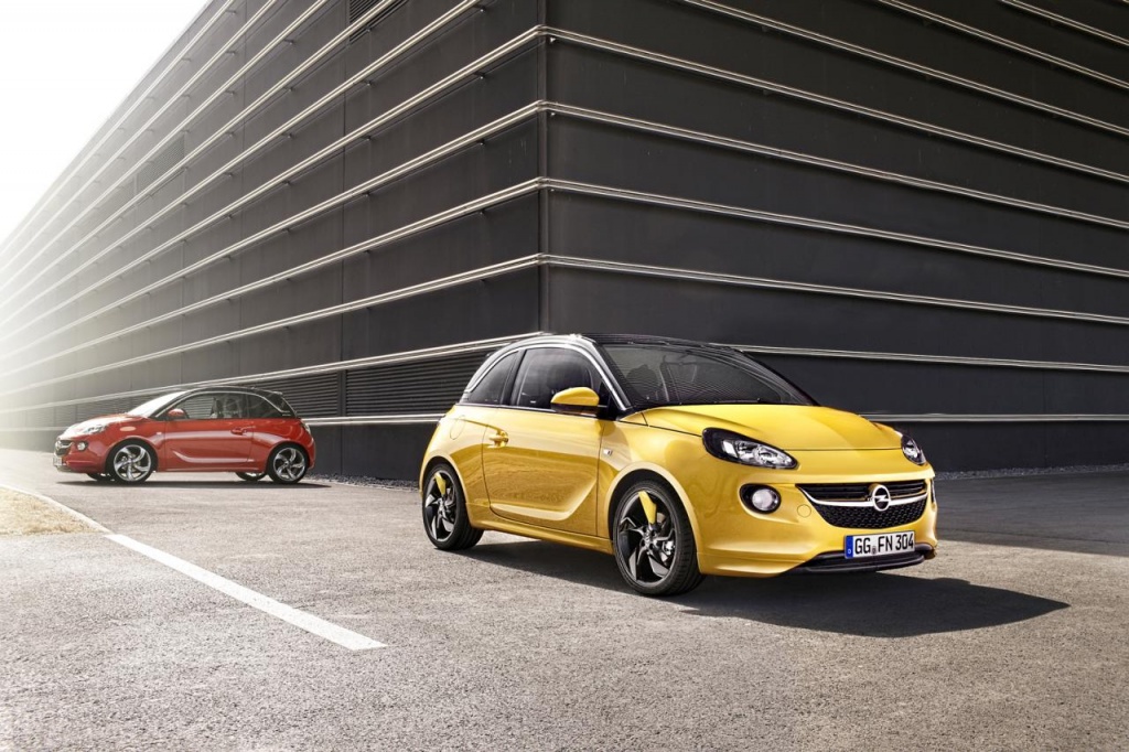 Opel Adam: объем двигателя меньше, момента - больше