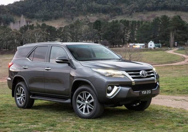В октябре в продажу в России поступит внедорожник Toyota Fortuner