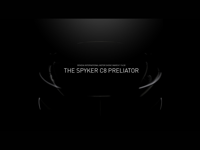 Spyker C8 Preliator