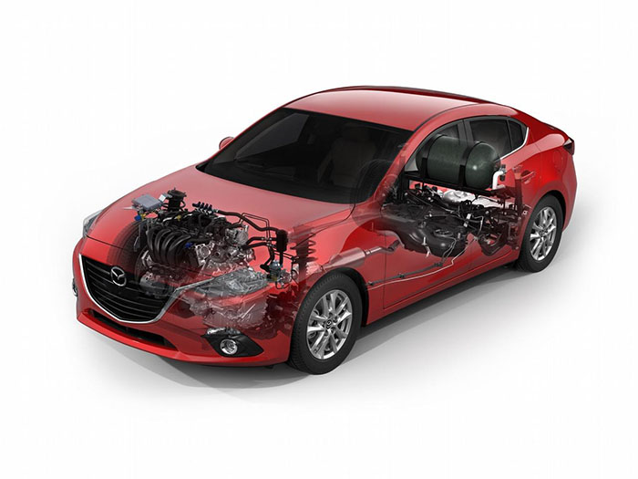 Mazda3 сможет ездить на газе