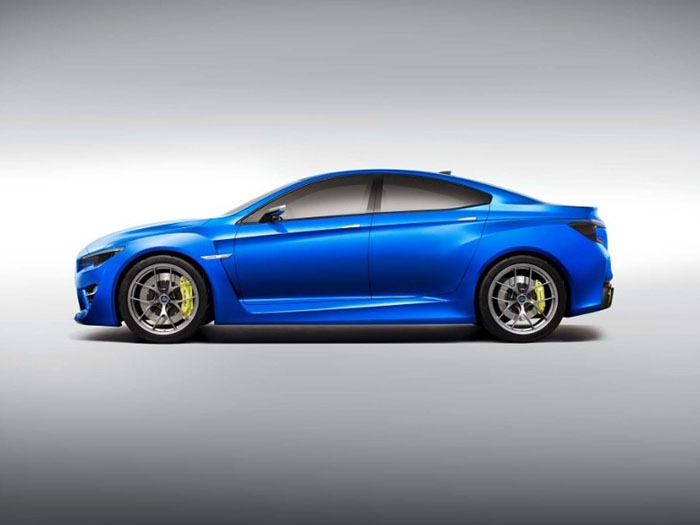 Subaru покажет серийный спортседан в ноябре