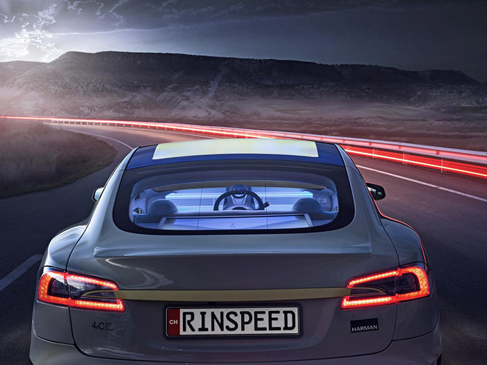 Rinspeed XchangE: полностью автономный автомобиль