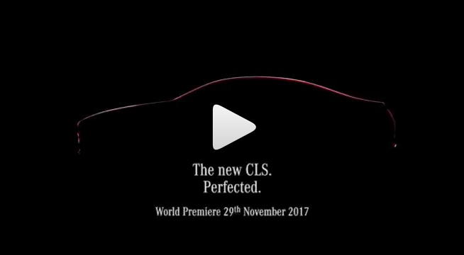 Появился первый тизер Mercedes-Benz CLS нового поколения
