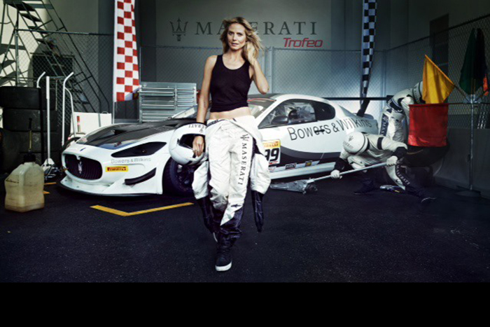 Девушка или машина? Хайди Клум снялась для Maserati. ФОТО