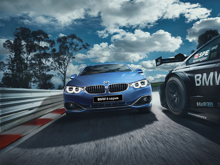 BMW представила в России спецверию 4-й серии, посвященную этапу DTM