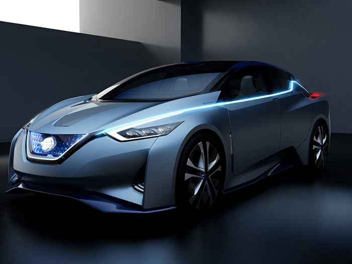Nissan представил автономный электромобиль