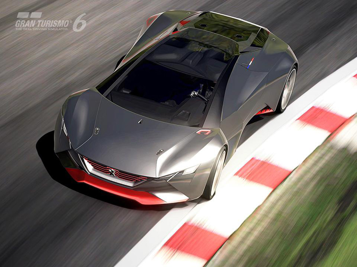 Peugeot представил виртуальный суперкар
