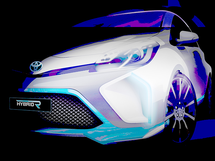 Toyota Yaris превратили в 400-сильный гибрид