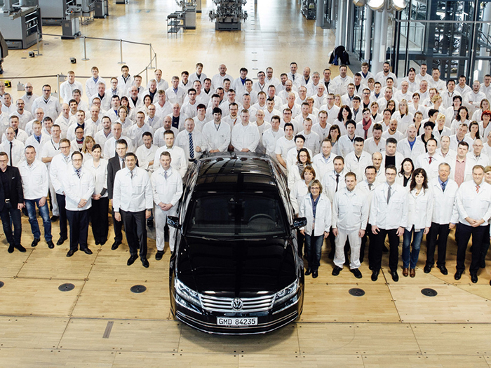 Volkswagen прекратил производство седана Phaeton