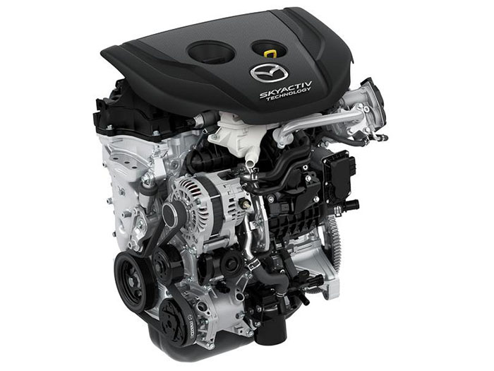 Mazda представила самый экономичный двигатель