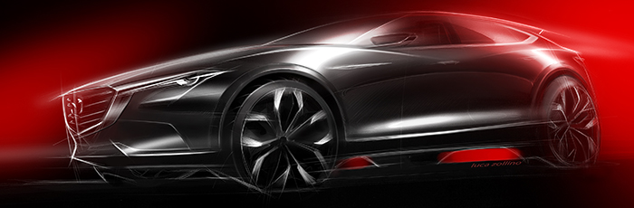 Mazda представит кроссовер-купе 15 сентября