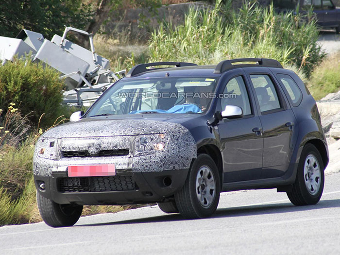 Dacia Duster замечен на юге Европы