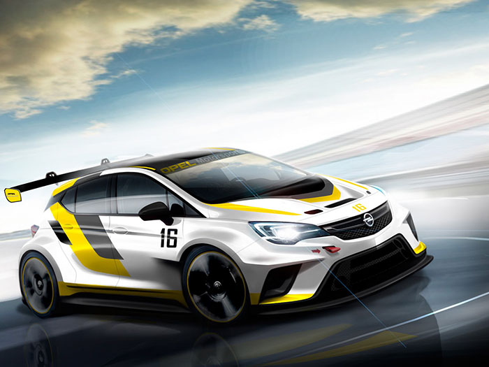 Opel готовит гоночную версию Astra TCR
