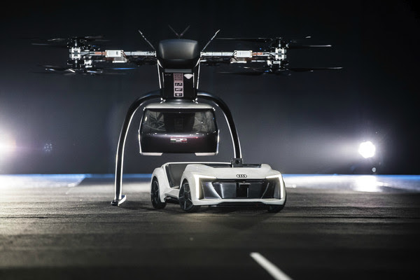 Audi, Airbus и Italdesign тестируют концепт летающего такси