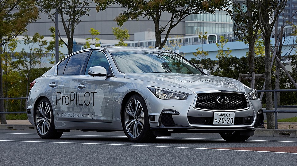 Nissan начал испытания своего беспилотного авто в Токио