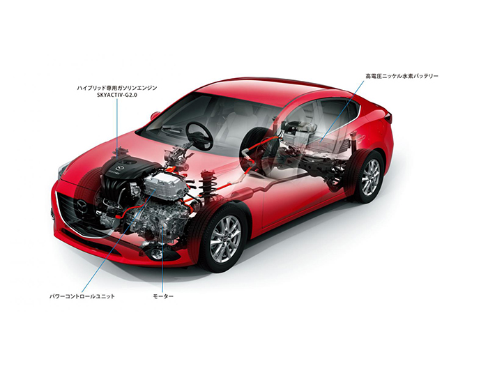 Mazda работает над дизельным гибридом