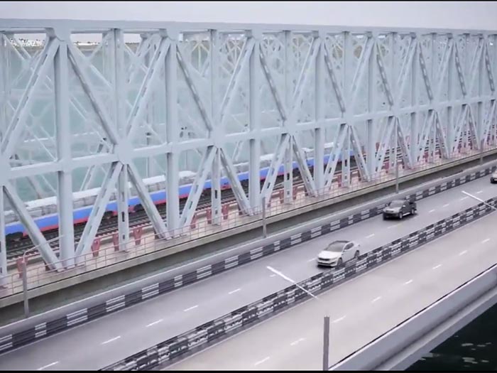 Россия начала строительство моста в Крым